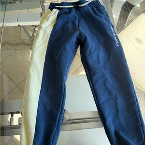 Scotch & Soda Kids Blue and Cream Joggers